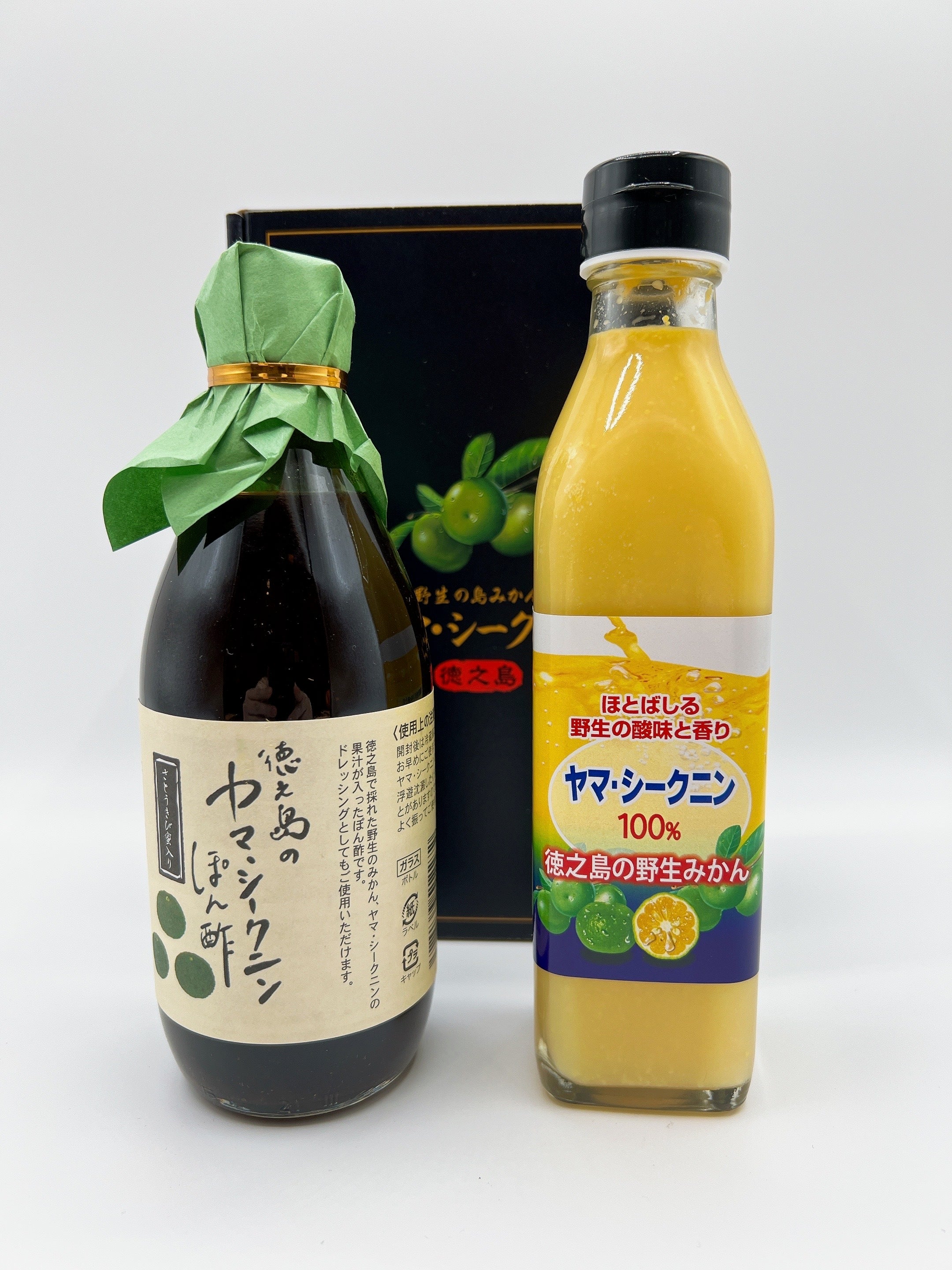 ヤマ・シークニン果汁３００ml・ポン酢３６０mlセット